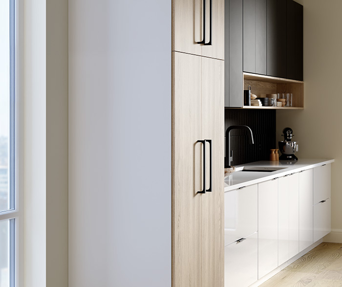 High Contrast Kitchen